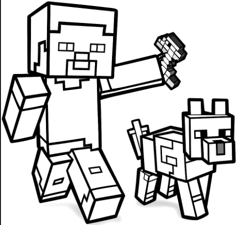 minecraft-steve-coloring-page