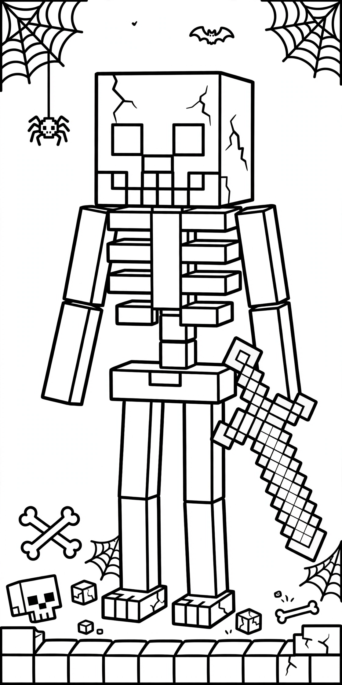 Wither-Skeleton-with-sword-coloring-page