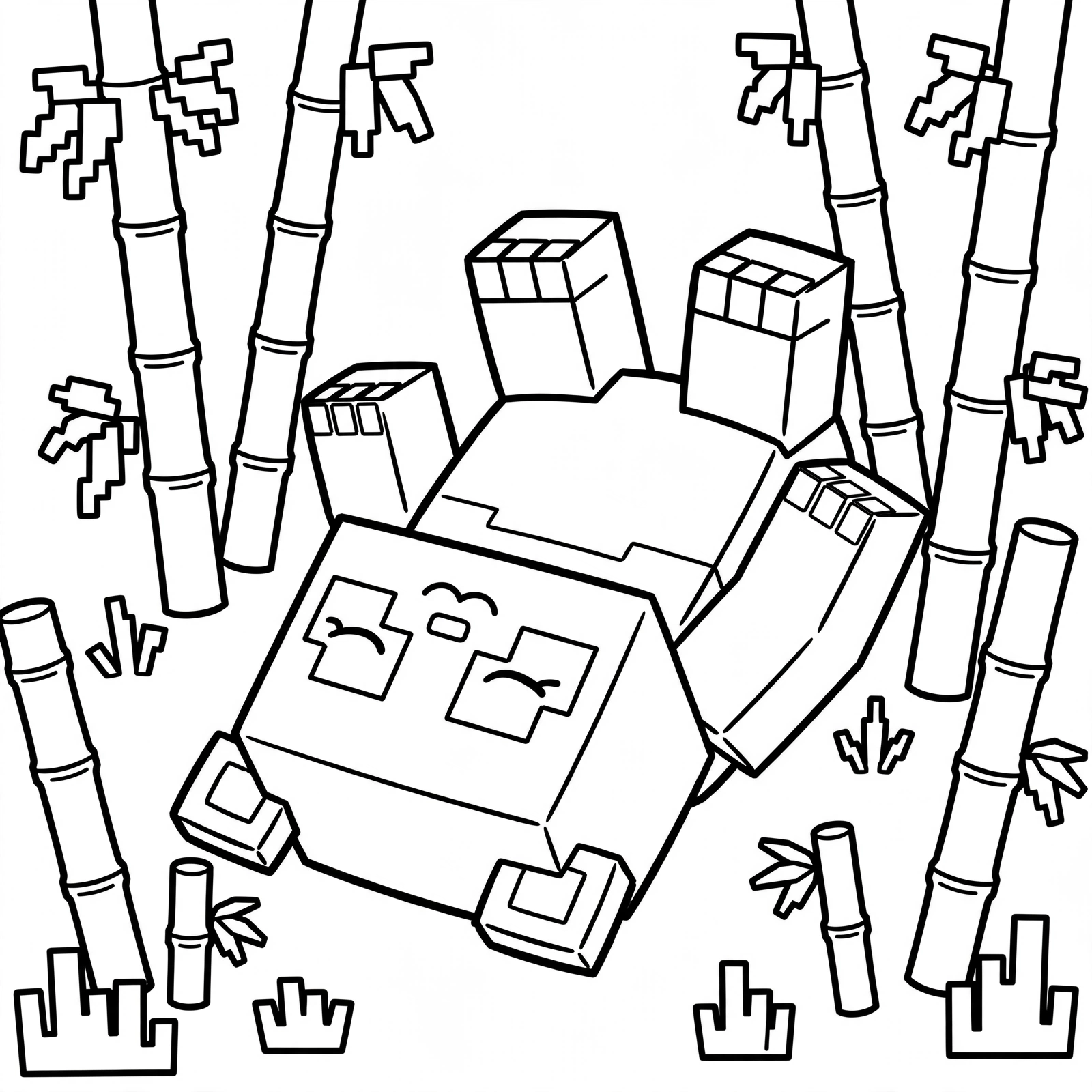 minecraft-panda-coloring-page-5-lazy