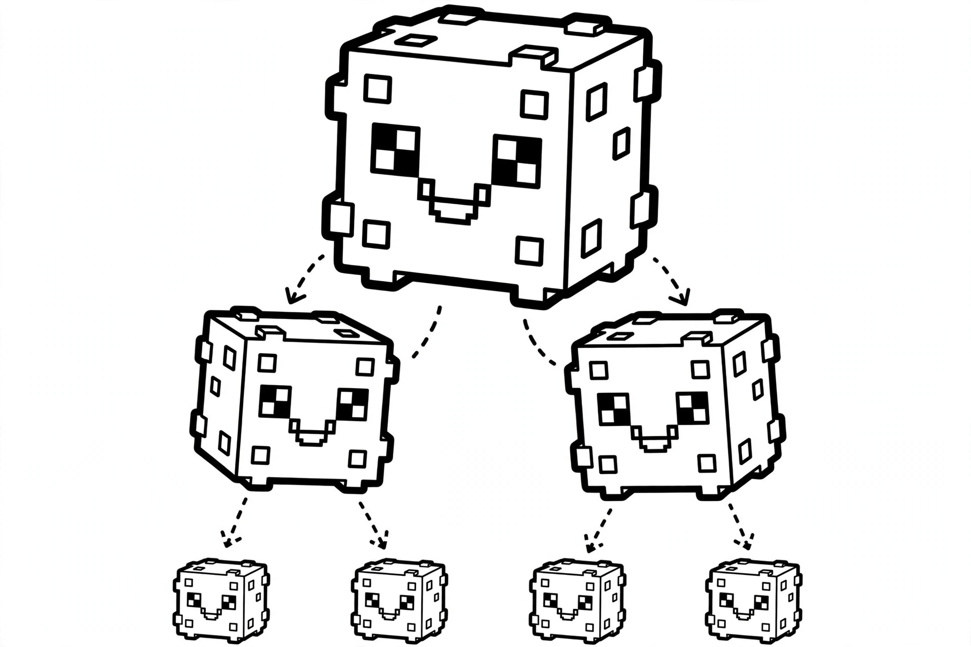Slime-coloring-page-splitting-apart