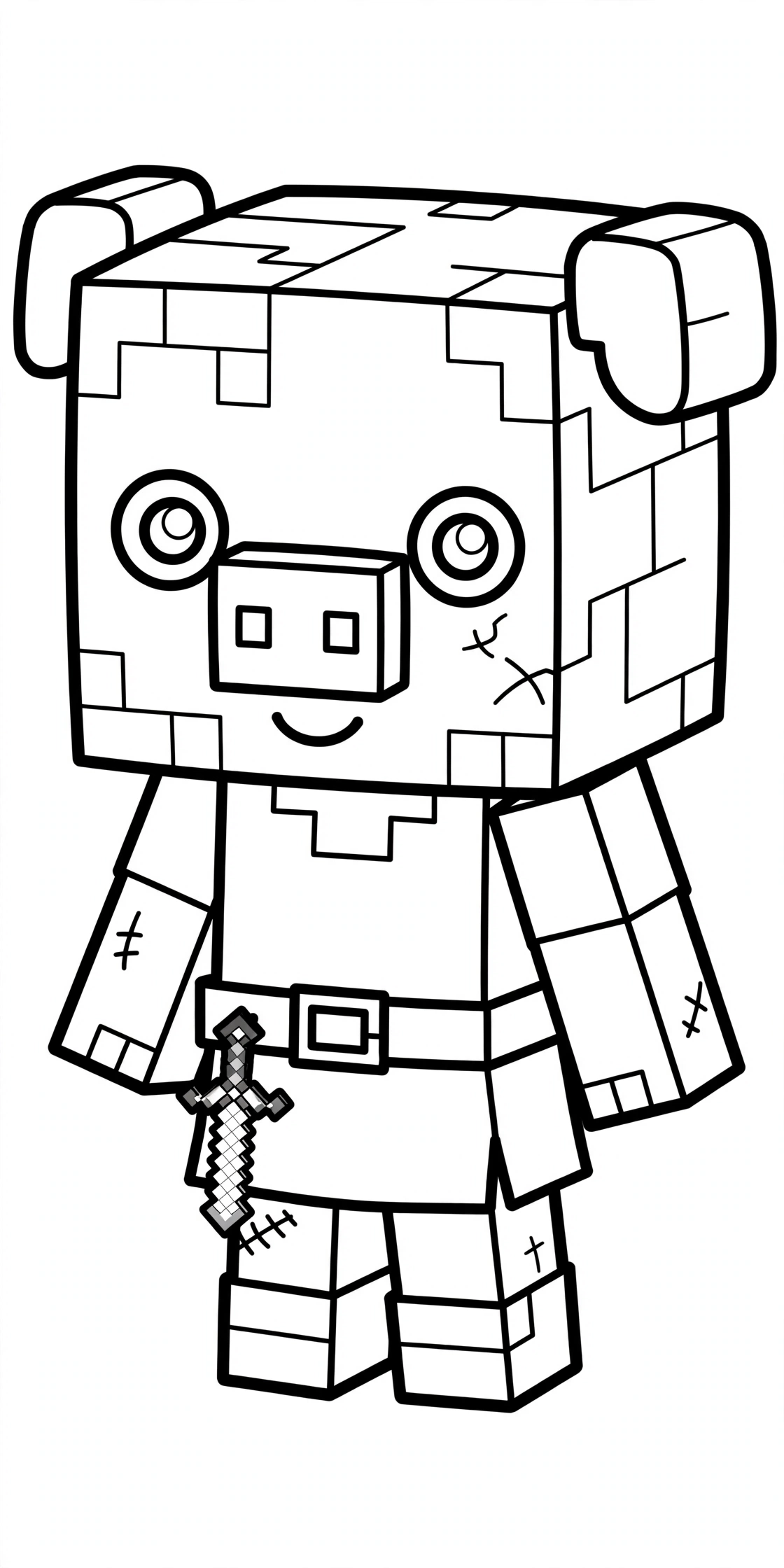 Baby-Zombie-Pigman-coloring-page